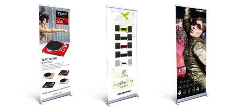 Roll Up-Banner // Grafik-Design // Produktion